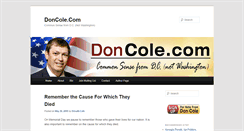 Desktop Screenshot of doncole.com